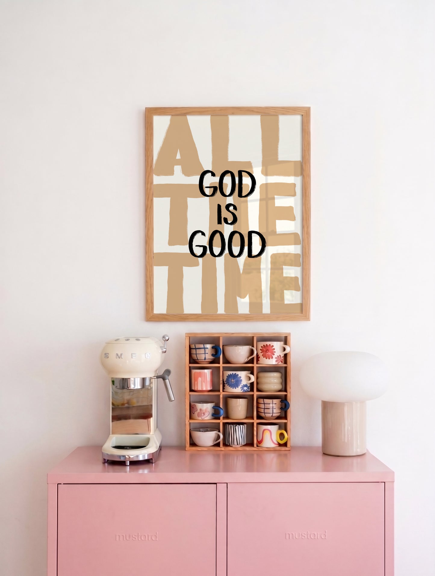 Brown God Is Good All The Time Print