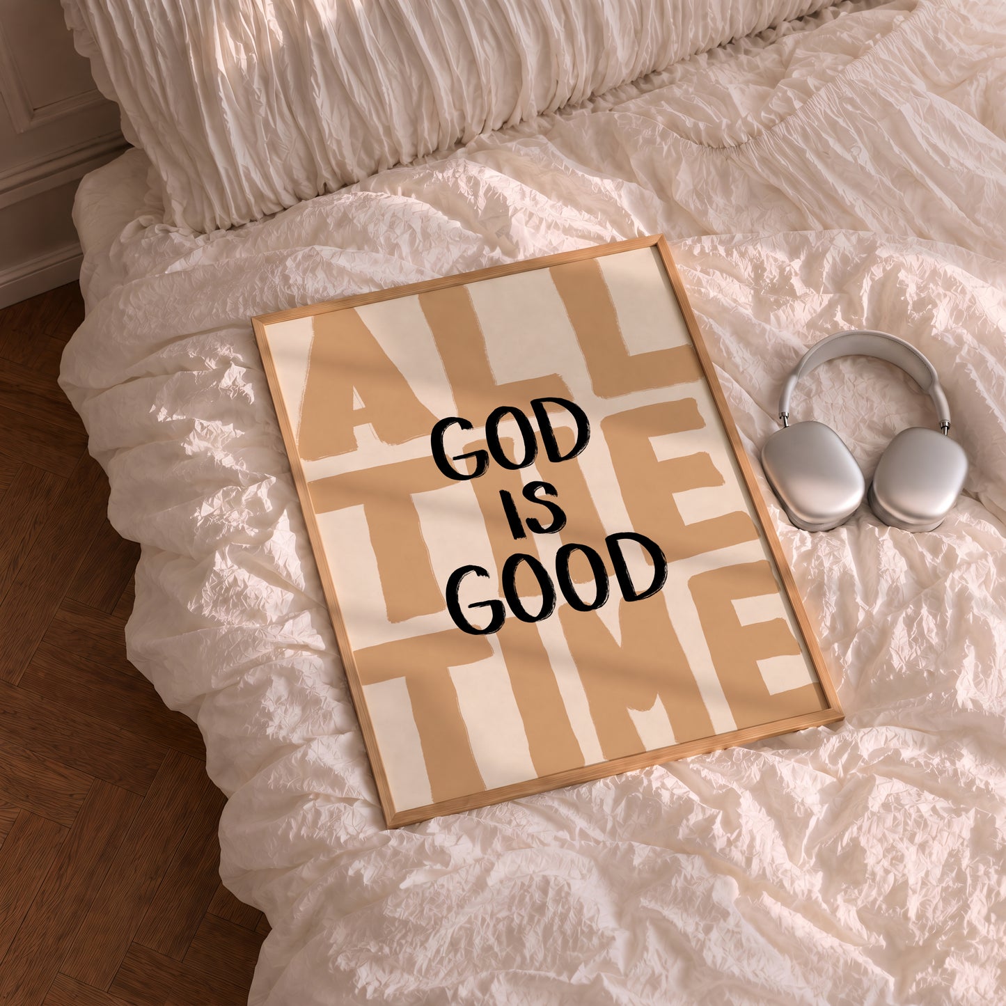 Brown God Is Good All The Time Print