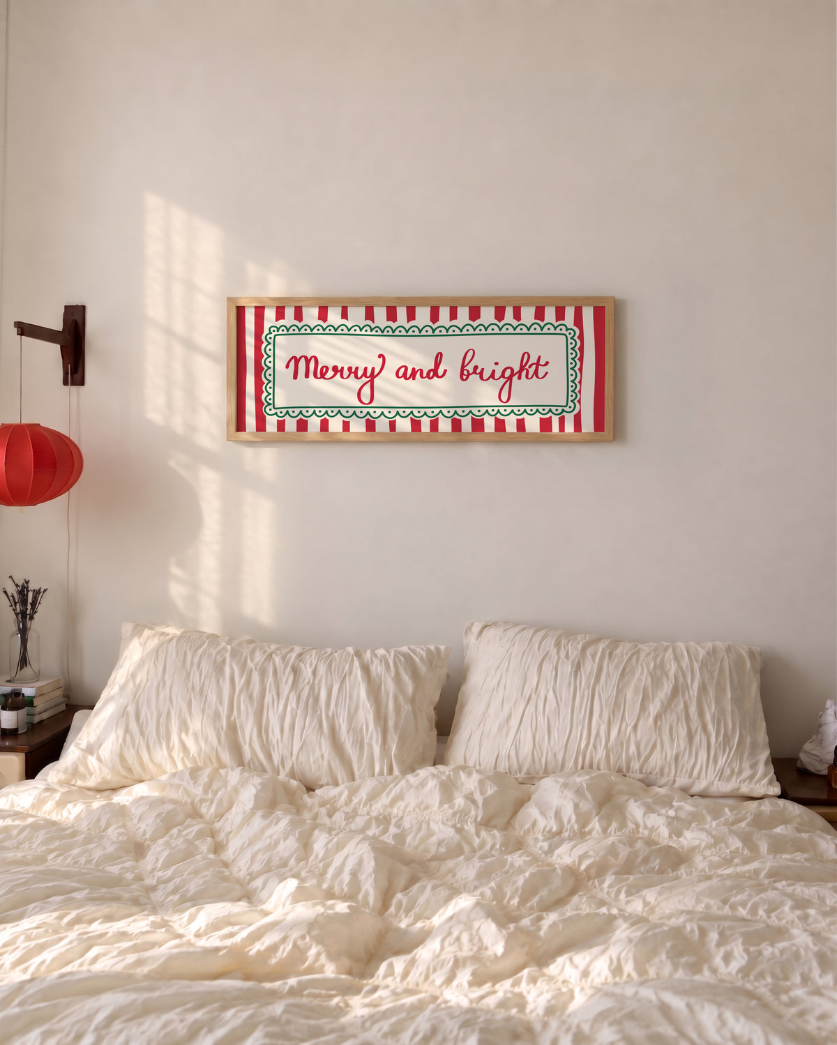 Merry and Bright Panoramic Print