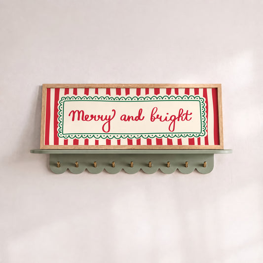 Merry and Bright Panoramic Print